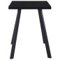 vidaXL Mesa de comedor de vidrio templado negro 120x60x75 cm vidaXL Mesa de comedor de vidrio templado negro 120x60x75 cm