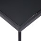 vidaXL Mesa de comedor de vidrio templado negro 120x60x75 cm vidaXL Mesa de comedor de vidrio templado negro 120x60x75 cm