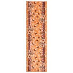 vidaXL Alfombra de pasillo BCF terracota 100x450 cm