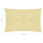 vidaXL Toldo de vela beige HDPE 160 g/m² 3x4,5 m vidaXL Toldo de vela beige HDPE 160 g/m² 3x4,5 m