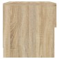 vidaXL Mesita de noche 2 uds madera contrachapada color roble Sonoma vidaXL Mesita de noche 2 uds madera contrachapada color roble Sonoma