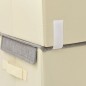 vidaXL Juego de cajas de almacenaje apilables 3 uds tela gris y crema vidaXL Juego de cajas de almacenaje apilables 3 uds tela gris y crema