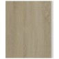 vidaXL Set de muebles baño 2 pzas madera contrachapada blanco y roble vidaXL Set de muebles baño 2 pzas madera contrachapada blanco y roble