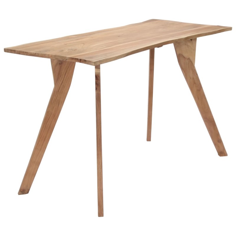 vidaXL Mesa de comedor madera maciza de acacia 120x58x76 cm vidaXL Mesa de comedor madera maciza de acacia 120x58x76 cm
