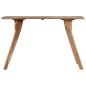 vidaXL Mesa de comedor madera maciza de acacia 120x58x76 cm vidaXL Mesa de comedor madera maciza de acacia 120x58x76 cm