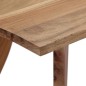 vidaXL Mesa de comedor madera maciza de acacia 120x58x76 cm vidaXL Mesa de comedor madera maciza de acacia 120x58x76 cm