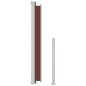 vidaXL Toldo lateral retráctil de jardín marrón 180x300 cm vidaXL Toldo lateral retráctil de jardín marrón 180x300 cm