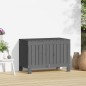 vidaXL Caja de almacenaje jardín madera de pino gris 76x42,5x54 cm vidaXL Caja de almacenaje jardín madera de pino gris 76x42,5x54 cm