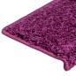 vidaXL Alfombrillas de escalera 5 unidades gris 65x21x4 cm vidaXL Alfombrillas de escalera 5 unidades gris 65x21x4 cm
