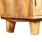 vidaXL Mueble para la televisión de madera de mango maciza 18x35x40 cm vidaXL Mueble para la televisión de madera de mango maciza 18x35x40 cm