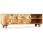 vidaXL Mueble para la televisión de madera de mango maciza 18x35x40 cm vidaXL Mueble para la televisión de madera de mango maciza 18x35x40 cm