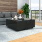 vidaXL Mesa de centro blanco brillante 100x100x35 cm vidaXL Mesa de centro blanco brillante 100x100x35 cm