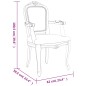 vidaXL Silla de comedor terciopelo azul 62x59,5x100,5 cm vidaXL Silla de comedor terciopelo azul 62x59,5x100,5 cm