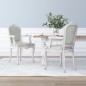 vidaXL Sillas de comedor 2 uds terciopelo gris claro 62x59,5x100,5 cm