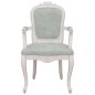 vidaXL Sillas de comedor 2 uds terciopelo gris claro 62x59,5x100,5 cm