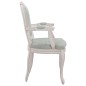 vidaXL Sillas de comedor 2 uds terciopelo gris claro 62x59,5x100,5 cm