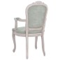 vidaXL Sillas de comedor 2 uds terciopelo gris claro 62x59,5x100,5 cm