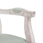 vidaXL Sillas de comedor 2 uds terciopelo gris claro 62x59,5x100,5 cm