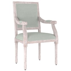 vidaXL Sillón de terciopelo gris claro 54x59x99 cm