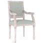 vidaXL Sillón de terciopelo gris claro 54x59x99 cm vidaXL Sillón de terciopelo gris claro 54x59x99 cm