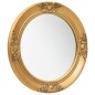 vidaXL Espejo de pared estilo barroco dorado 50 cm vidaXL Espejo de pared estilo barroco dorado 50 cm
