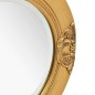 vidaXL Espejo de pared estilo barroco dorado 50 cm vidaXL Espejo de pared estilo barroco dorado 50 cm