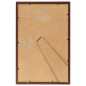 vidaXL Marcos de foto collage de pared/mesa 5 uds marrón MDF 59,4x84cm vidaXL Marcos de foto collage de pared/mesa 5 uds marrón MDF 59,4x84cm