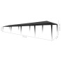 vidaXL Carpa para fiestas PE gris antracita 3x12 m vidaXL Carpa para fiestas PE gris antracita 3x12 m