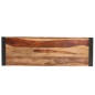 vidaXL Mesa consola de madera maciza de Sheesham 110x35x76 cm vidaXL Mesa consola de madera maciza de Sheesham 110x35x76 cm