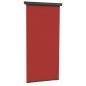 vidaXL Toldo lateral de balcón rojo 122x250 cm vidaXL Toldo lateral de balcón rojo 122x250 cm