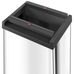 Hailo Cubo de basura Big-Box Swing  L 35 L acero inoxidable 0840-111