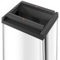 Hailo Cubo de basura Big-Box Swing L 35 L acero inoxidable 0840-111 Hailo Cubo de basura Big-Box Swing L 35 L acero inoxidable 0840-111