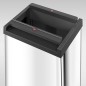Hailo Cubo de basura Big-Box Swing L 35 L acero inoxidable 0840-111 Hailo Cubo de basura Big-Box Swing L 35 L acero inoxidable 0840-111