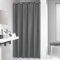Sealskin Cortina de ducha Madeira gris 240x200 cm Sealskin Cortina de ducha Madeira gris 240x200 cm
