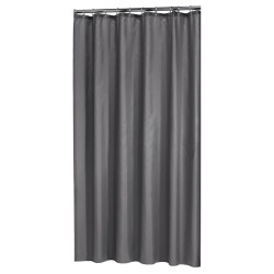 Sealskin Cortina de ducha Madeira gris 240x200 cm
