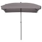 Madison Sombrilla Patmos Luxe rectangular 210x140 cm gris taupé Madison Sombrilla Patmos Luxe rectangular 210x140 cm gris taupé
