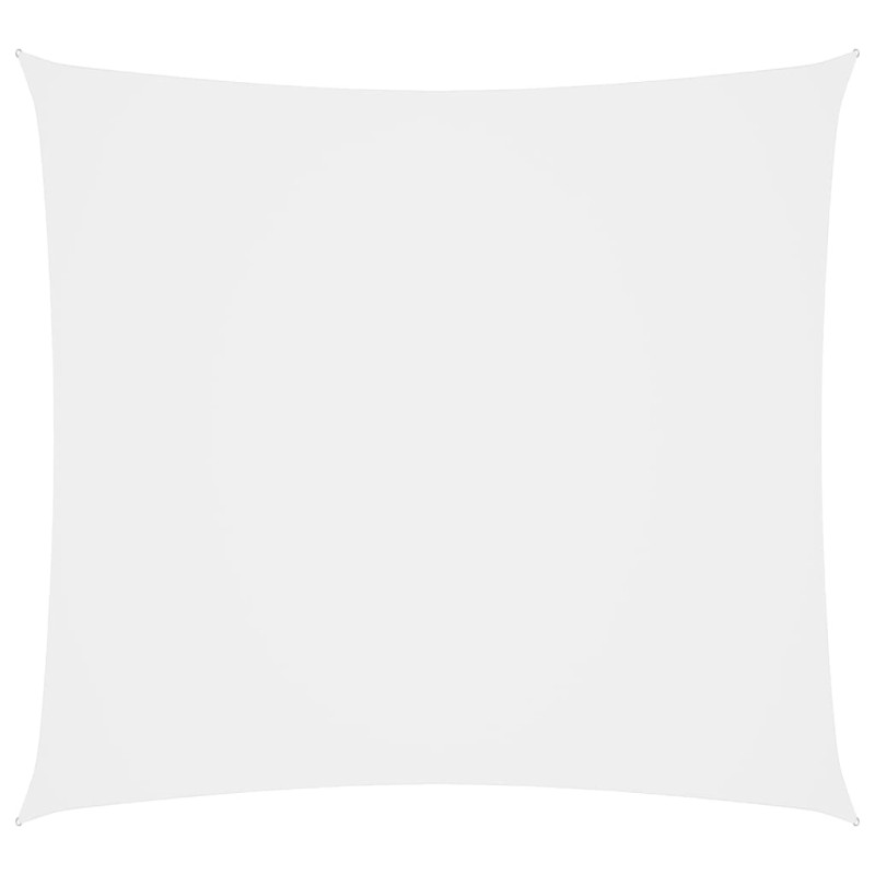 vidaXL Toldo de vela cuadrado tela Oxford blanco 2,5x2,5 m vidaXL Toldo de vela cuadrado tela Oxford blanco 2,5x2,5 m