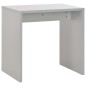 vidaXL Tocador con espejo y taburete gris 104x45x131 cm vidaXL Tocador con espejo y taburete gris 104x45x131 cm