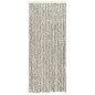 vidaXL Cortina mosquitera de chenilla gris claro y oscuro 56x185 cm vidaXL Cortina mosquitera de chenilla gris claro y oscuro 56x185 cm