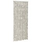 vidaXL Cortina mosquitera de chenilla gris claro y oscuro 56x185 cm vidaXL Cortina mosquitera de chenilla gris claro y oscuro 56x185 cm