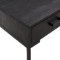 vidaXL Mesa de centro madera maciza de pino negro 90x50x35 cm vidaXL Mesa de centro madera maciza de pino negro 90x50x35 cm