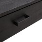 vidaXL Mesa de centro madera maciza de pino negro 90x50x35 cm vidaXL Mesa de centro madera maciza de pino negro 90x50x35 cm
