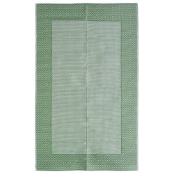 vidaXL Alfombra de exterior PP verde 190x290 cm