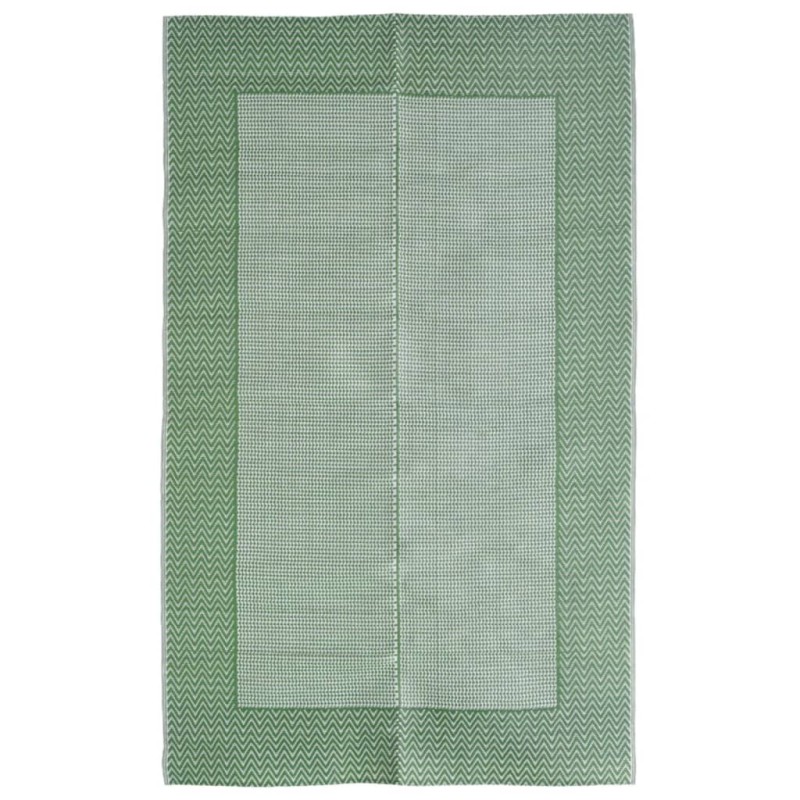 vidaXL Alfombra de exterior PP verde 190x290 cm vidaXL Alfombra de exterior PP verde 190x290 cm