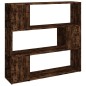 vidaXL Estantería/divisor de espacios roble ahumado 100x24x94 cm vidaXL Estantería/divisor de espacios roble ahumado 100x24x94 cm