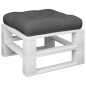 vidaXL Cojín para muebles de palets tela gris 60x60x12 cm vidaXL Cojín para muebles de palets tela gris 60x60x12 cm