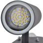 Aplique de pared con sensor y LED, acero inoxidable, negro Aplique de pared con sensor y LED, acero inoxidable, negro