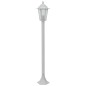 vidaXL Farolas de jardín aluminio blancas E27 110 cm 6 unidades vidaXL Farolas de jardín aluminio blancas E27 110 cm 6 unidades