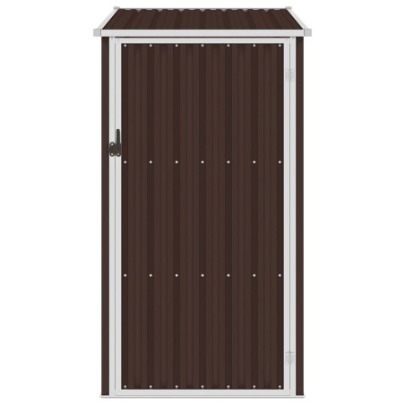 vidaXL Cobertizo de jardín verde acero galvanizado 87x98x159 cm 