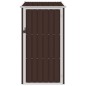 vidaXL Cobertizo de jardín verde acero galvanizado 87x98x159 cm vidaXL Cobertizo de jardín verde acero galvanizado 87x98x159 cm